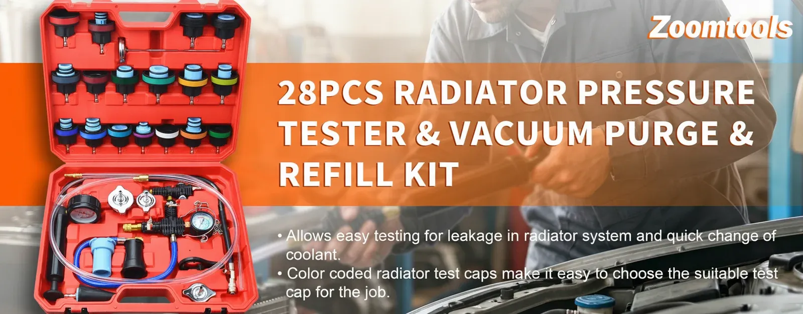 Top Car Coolant Pressure Test Kits for UK Mechanics